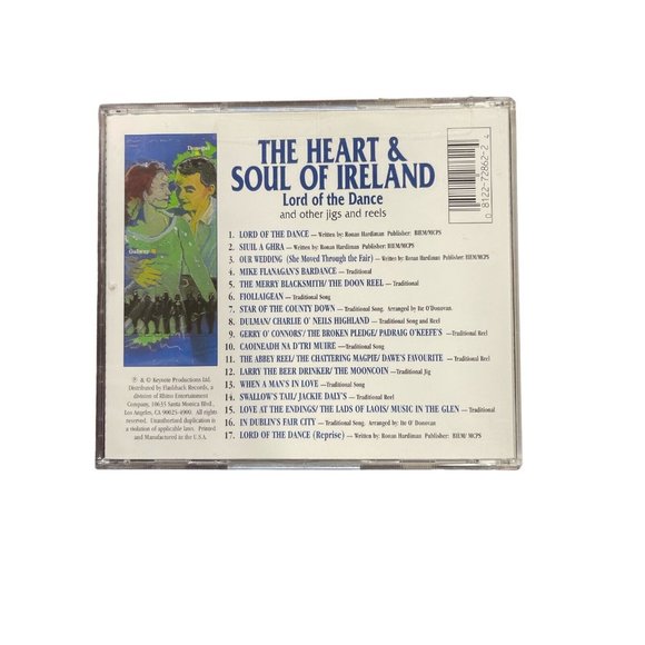 Rhino Entertainment Media The Heart Soul Of Ireland Lord Of The